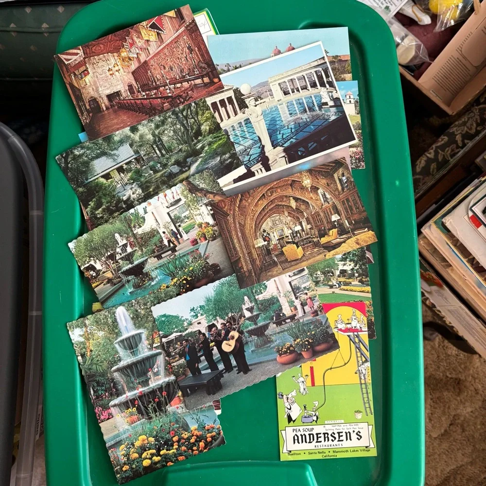 Vintage Lot of 20 Postcards Andersen’s Pea Soup Retro Advertising California